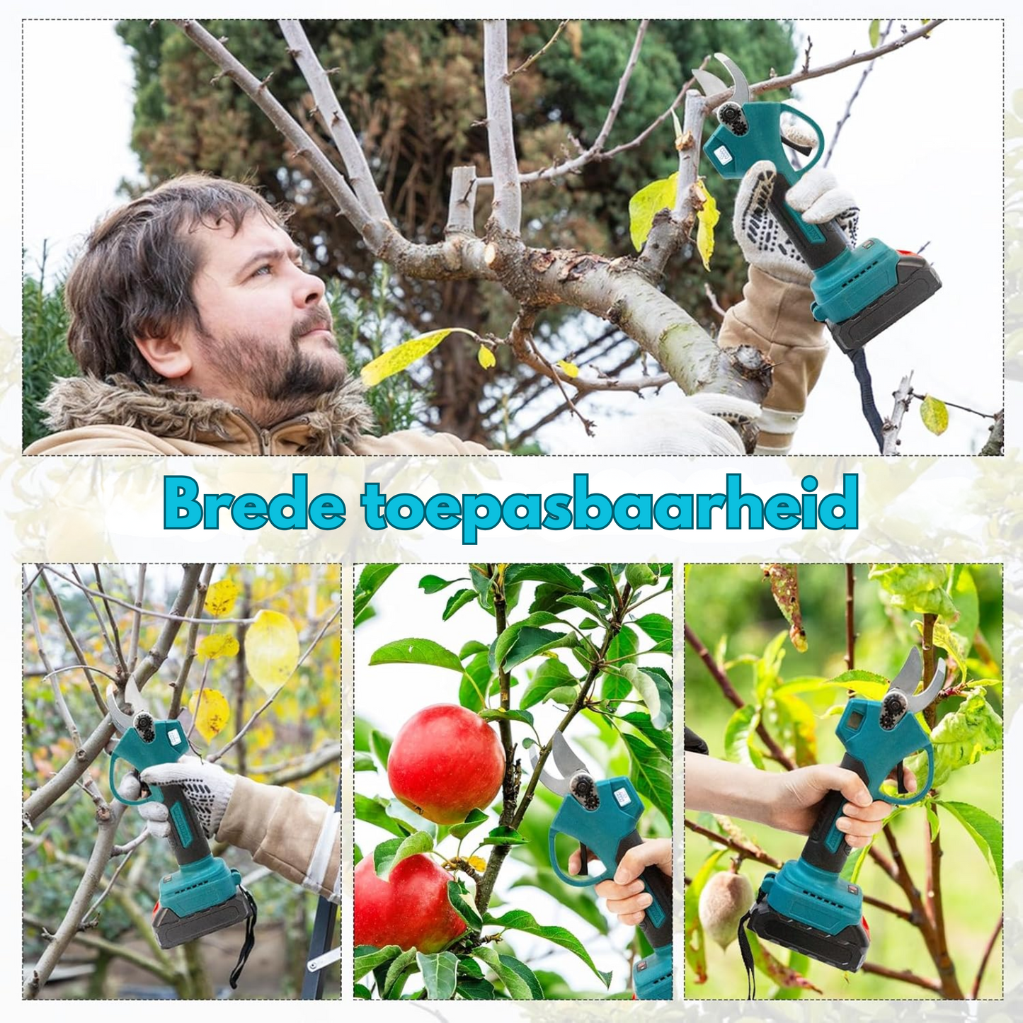 GreenTrim™ — tijeras de podar eléctricas