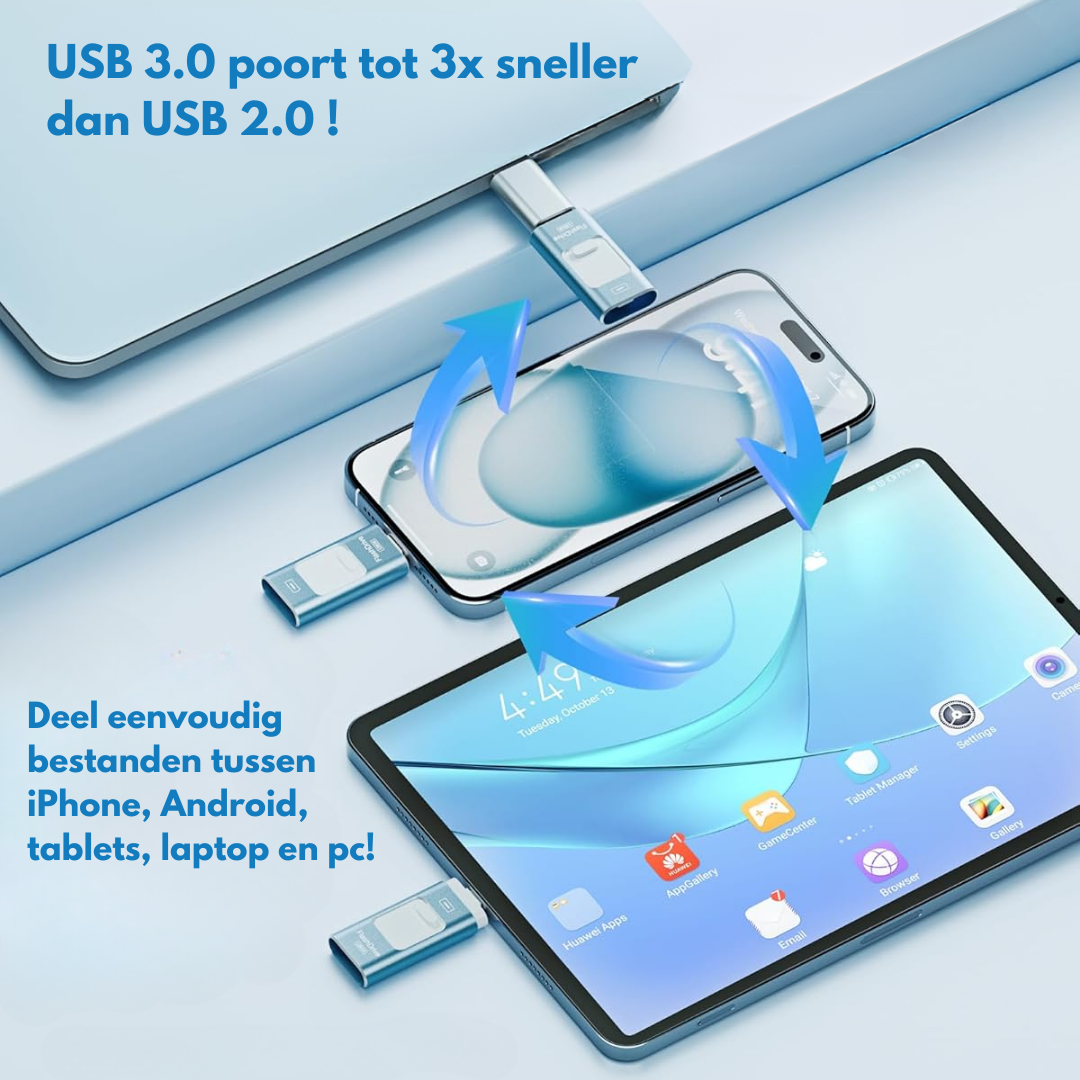 SnapStick™ - Almacenamiento Móvil