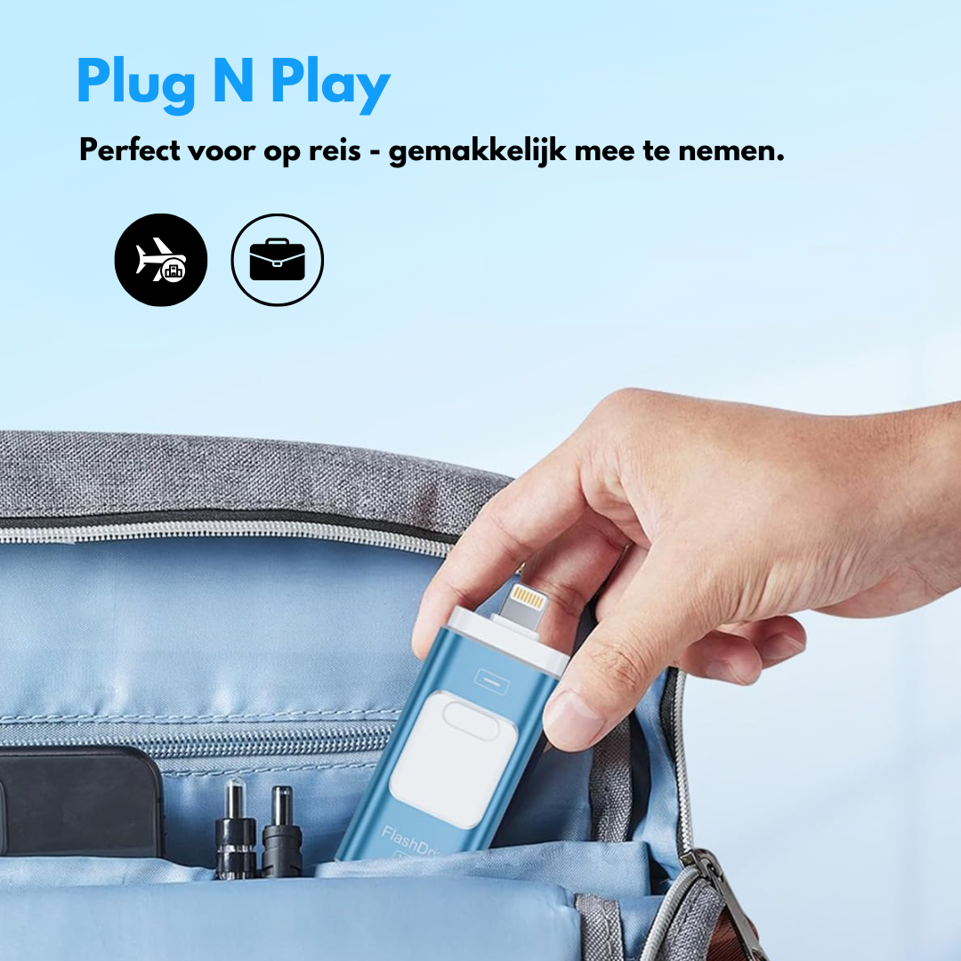 SnapStick™ - Almacenamiento Móvil