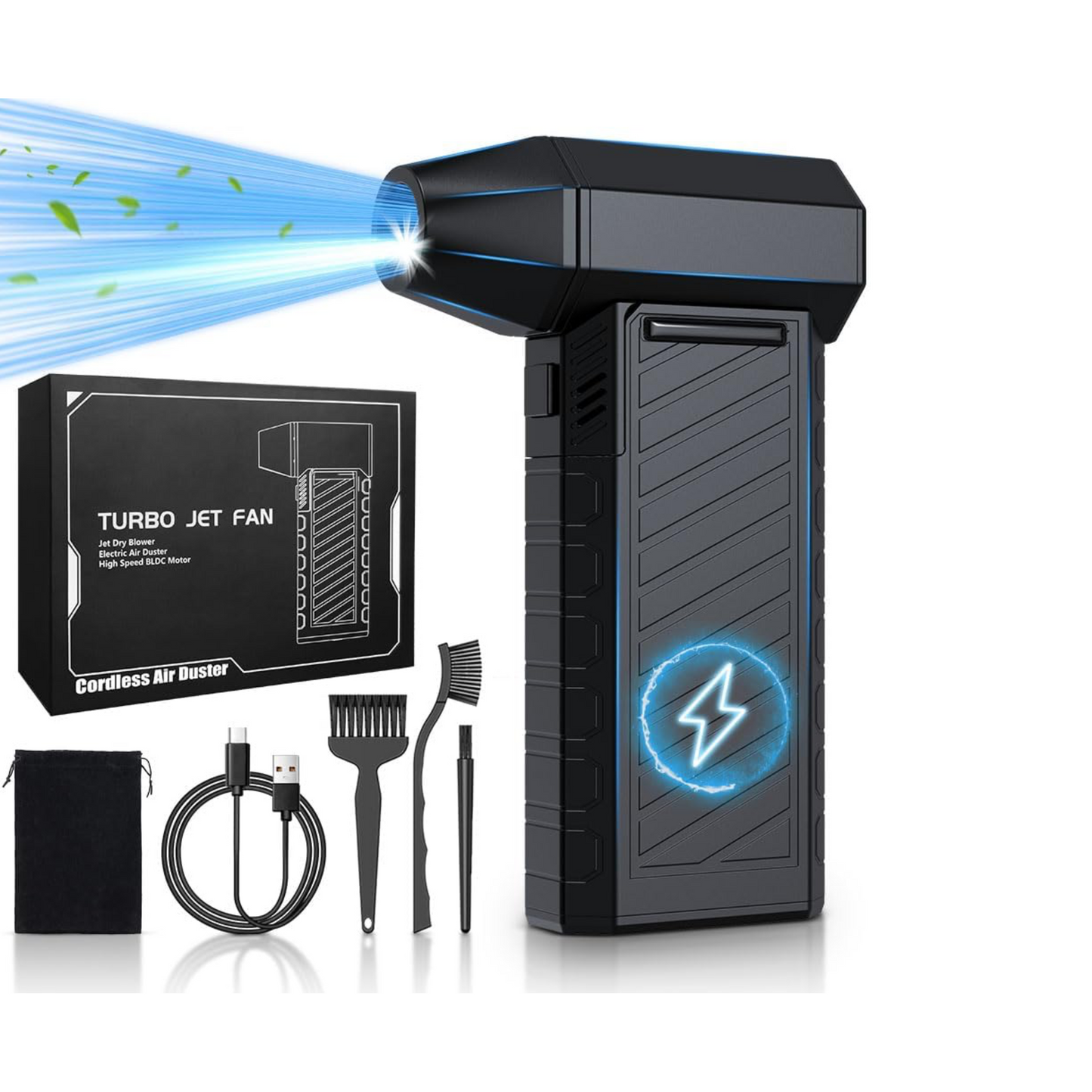 AirBlitz Pro™ — Soplador de polvo inalámbrico
