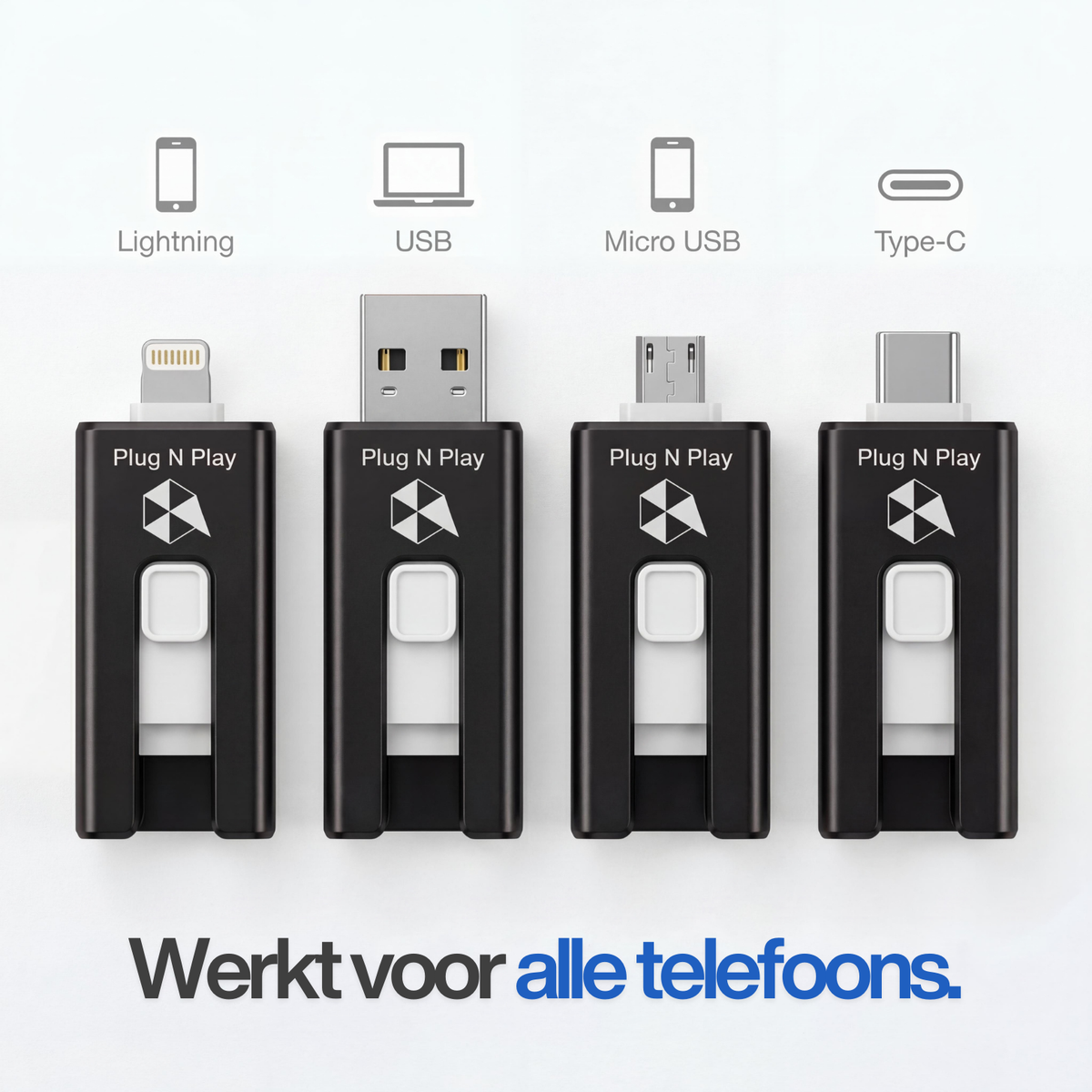 SnapStick™ - Almacenamiento Móvil 