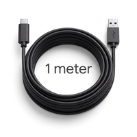 Cable USB-C extra largo — 1 m de libertad de movimiento