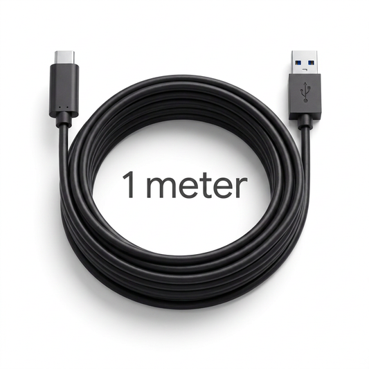 Cable USB-C extra largo — 1 m de libertad de movimiento