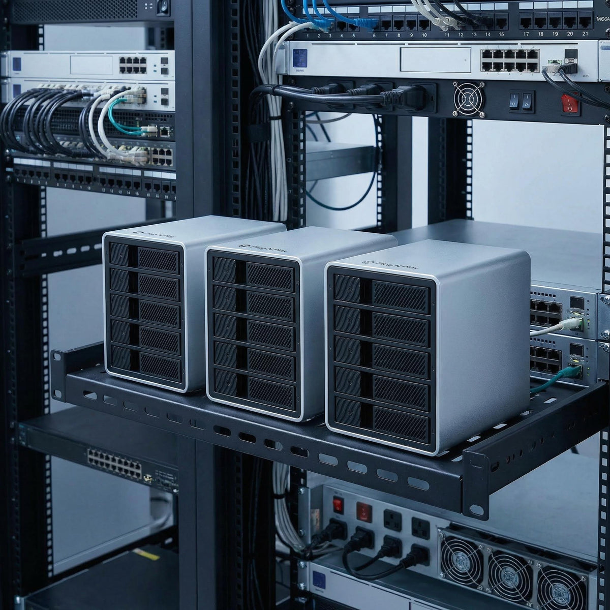 NAS Core Hub De Almacenamiento 5-Bay 10Gbps