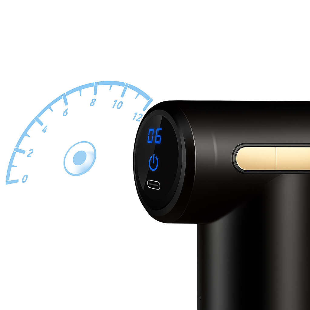 PowerPulse™ Pistola de Masaje