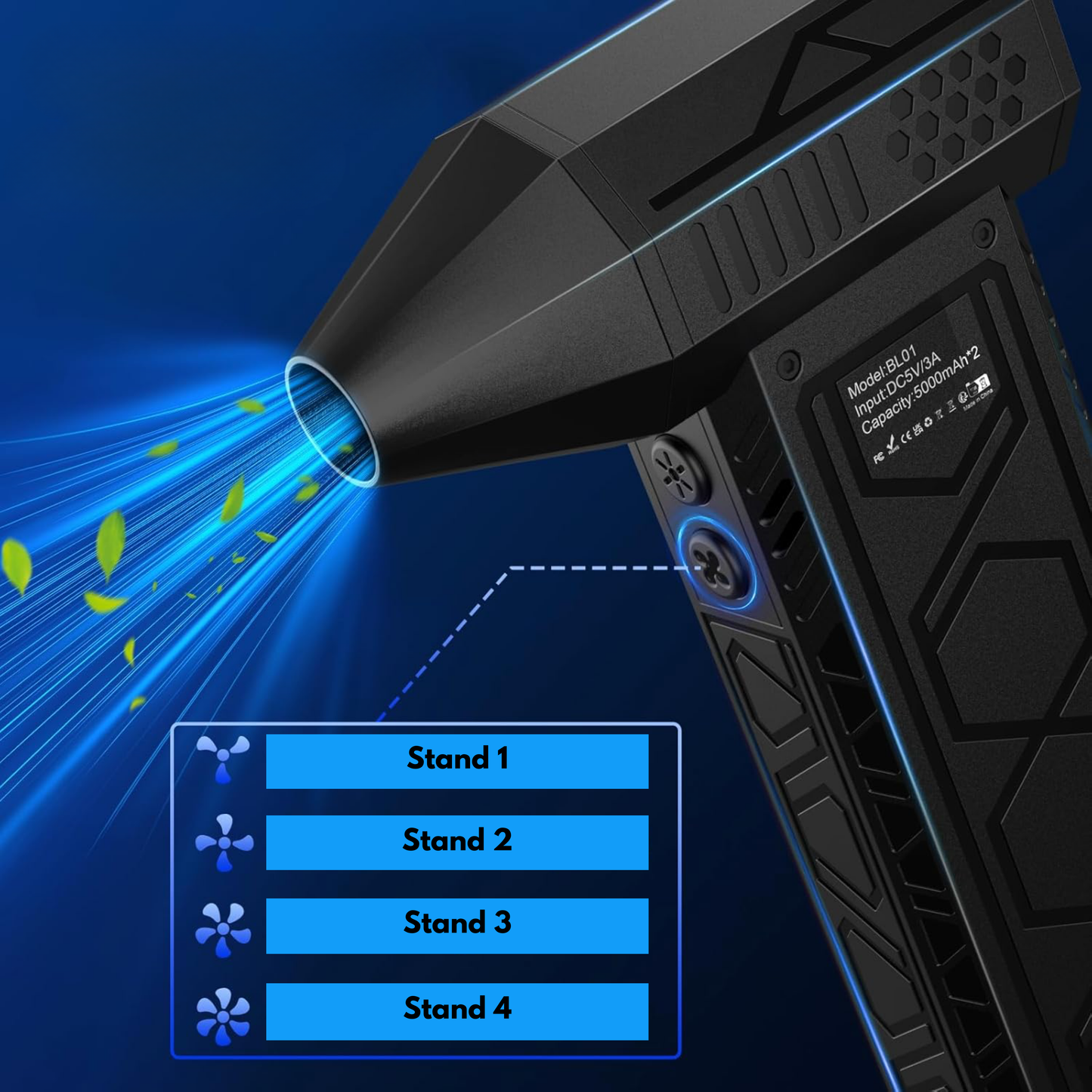 AirBlitz Pro™ — Soplador de polvo inalámbrico